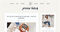 Desktop Screenshot of jennabirch.com